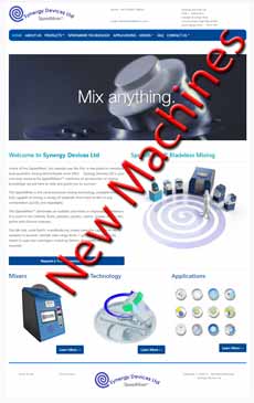 SpeedMixer® UK new Machines